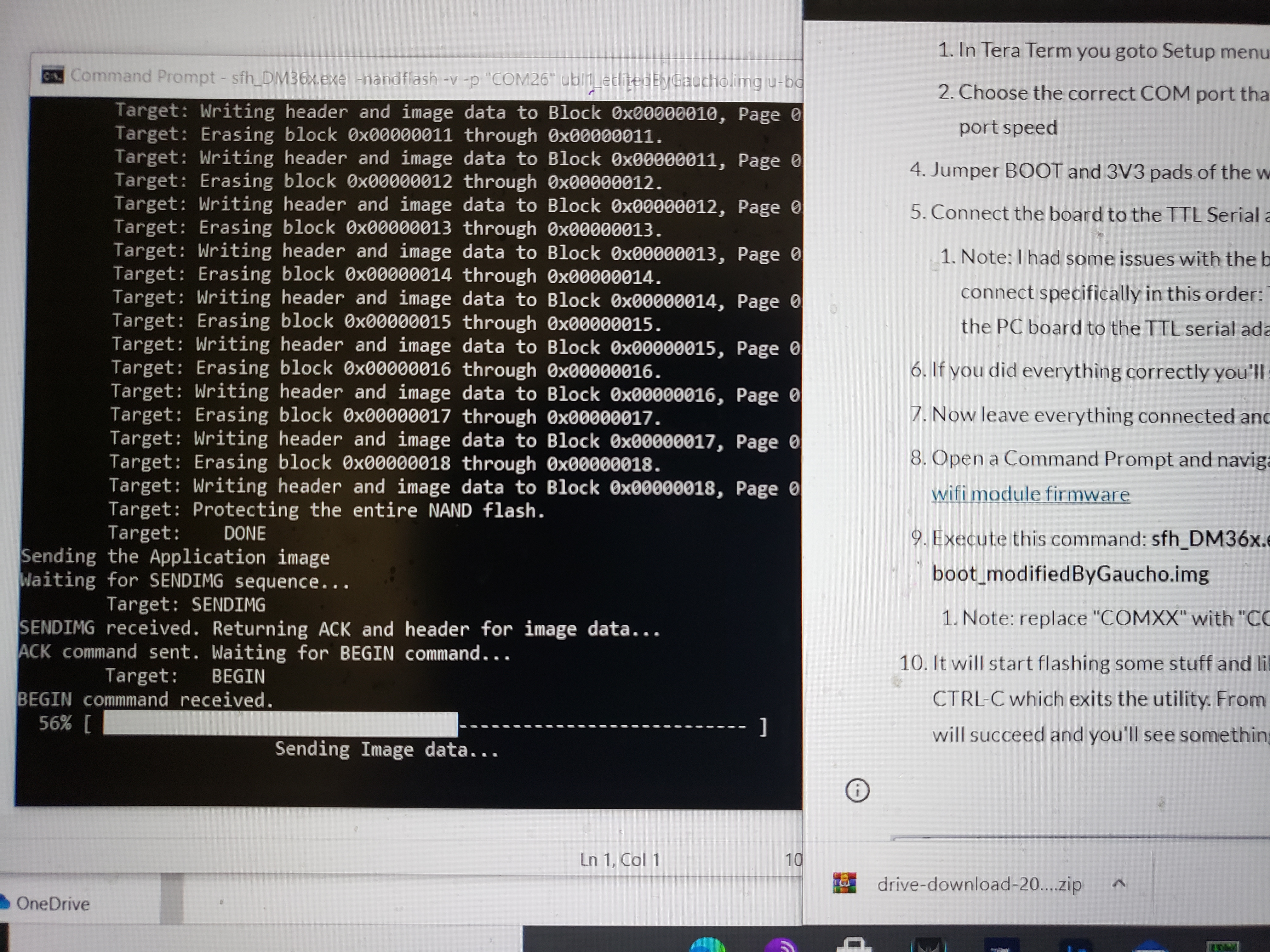 DJI drone JTAG connections